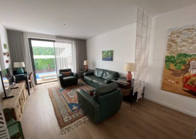 Woonkamer vakantiehuis Casa Ancora Azul - Fuseta